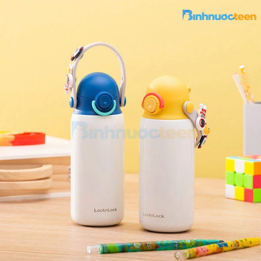Bình Giữ Nhiệt LocknLock 350ml DIY Strap Tumbler LHC3283 - Binhnuocteen.com