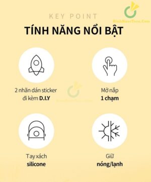 Bình Giữ Nhiệt LocknLock 350ml DIY Strap Tumbler - LHC3283 1
