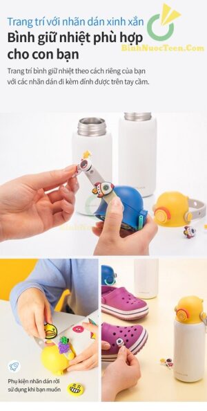 Bình Giữ Nhiệt LocknLock 350ml DIY Strap Tumbler - LHC3283 11