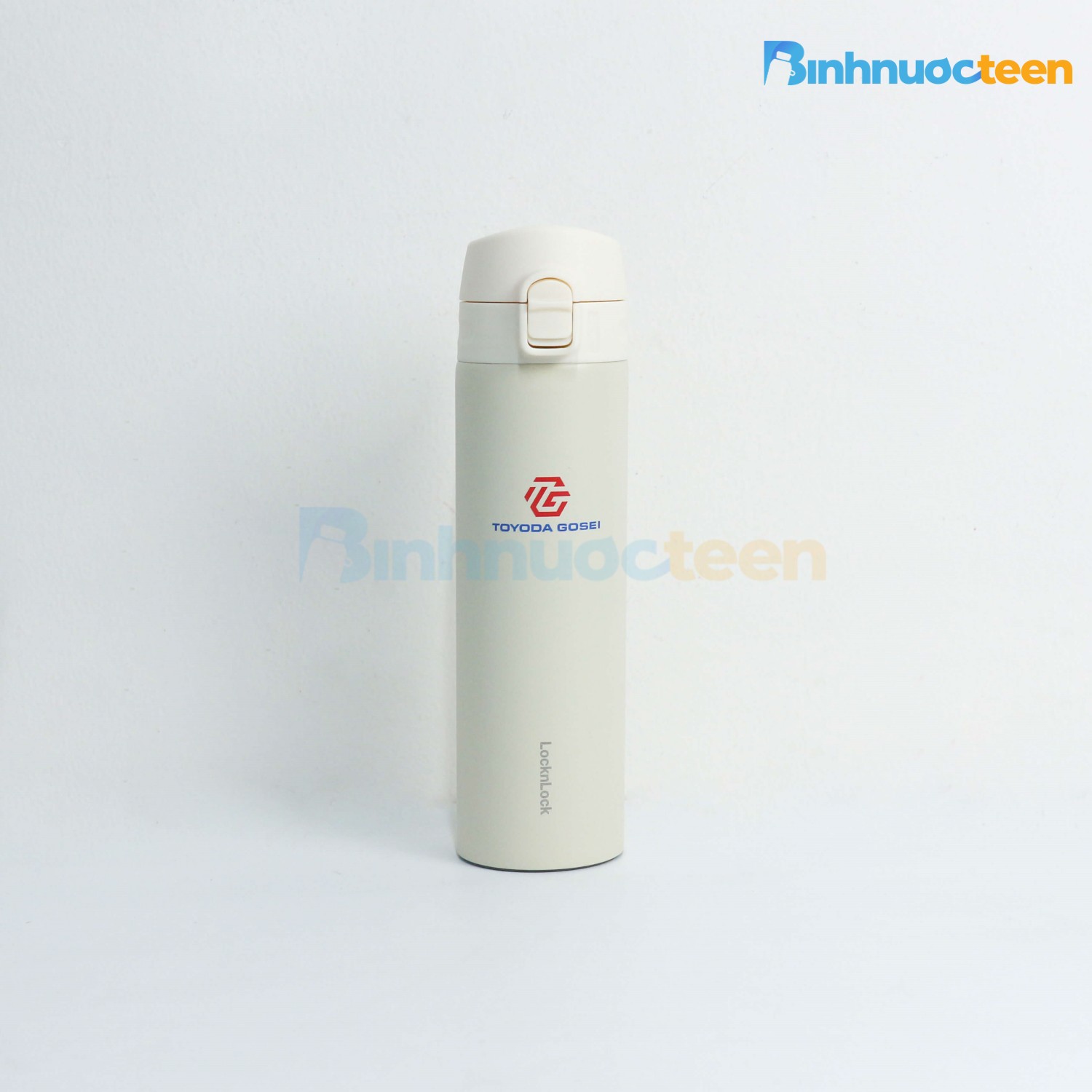 Bình Giữ Nhiệt LocknLock 400ml Slim Fit Onetouch LHC3270 - Binhnuocteen.com