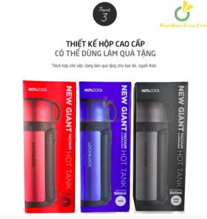 Bình Giữ Nhiệt Lock&Lock 1800ml New Giant Hot Tank LHC1427 1