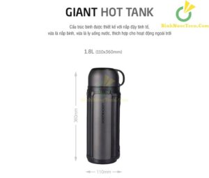 Bình Giữ Nhiệt Lock&Lock 1800ml New Giant Hot Tank LHC1427 6