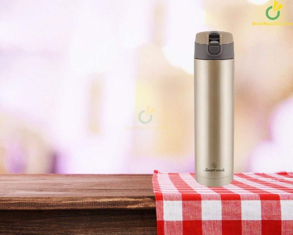 Bình Giữ Nhiệt Smart Cook 450ml Inox 304 SM-8025 1