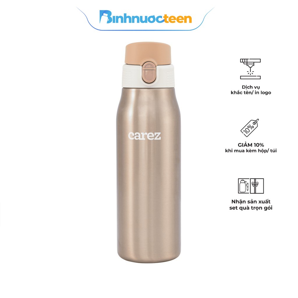 Bình Giữ Nhiệt Superlight CAREZ 800ml Inox 304 VFC929SN-800 - Binhnuocteen.com