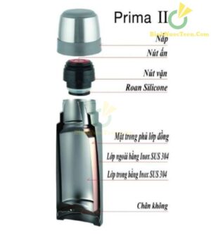 Bình Giữ Nhiệt ZEBRA - 11295X Prima II 450ml-800ml-1000ml 13
