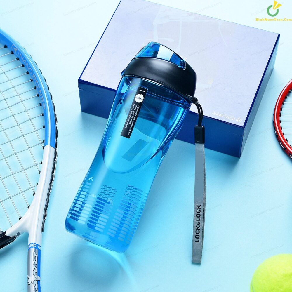 Bình Nước Nhựa BPA Free LocknLock ABF628 550ml Có Ống Hút 2