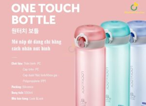 Bình Nước Nhựa Lock&Lock One Touch 550ml - ABF645 9