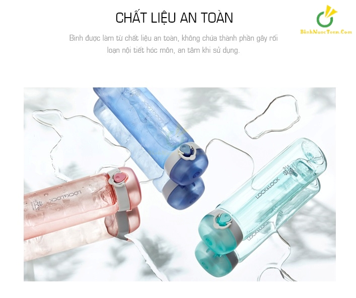 Bình Nước Nhựa Lock&Lock One Touch 550ml - ABF645 7