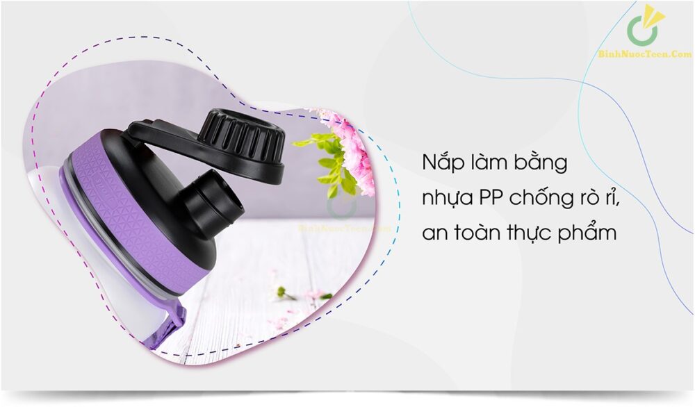 Bình Nước Nhựa Rạng Đông In Logo RD-12PX 1L/1,2L 7