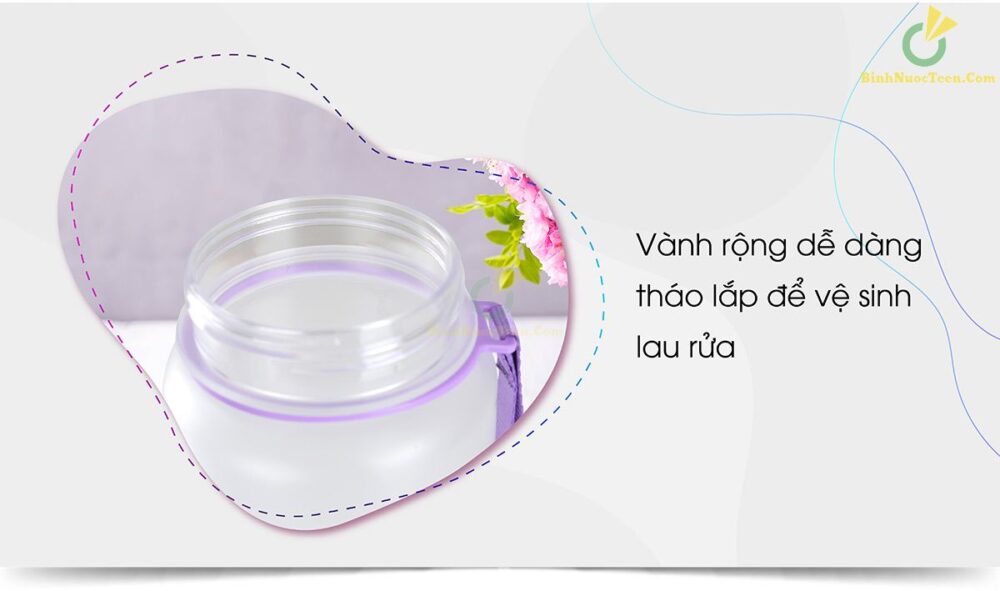 Bình Nước Nhựa Rạng Đông In Logo RD-12PX 1L/1,2L 4