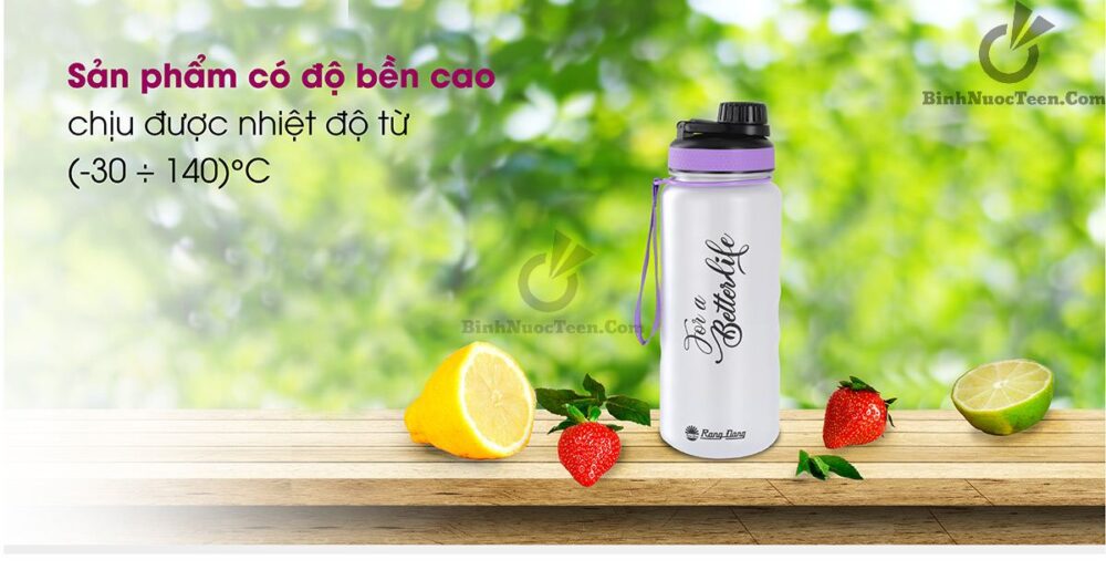 Bình Nước Nhựa Rạng Đông In Logo RD-12PX 1L/1,2L 2