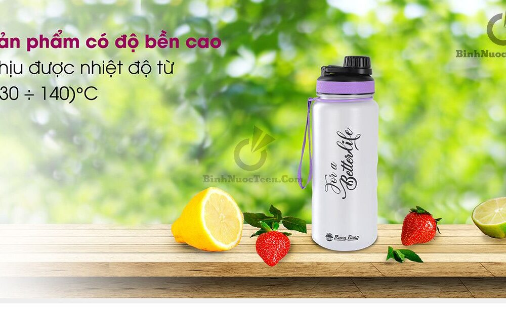 Bình Nước Nhựa Rạng Đông In Logo RD-12PX 1L/1,2L 2