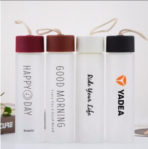 Bình Nước Thuỷ Tinh Có Quai Nắp Borosilicat Cao Cấp 450ml Q024 12