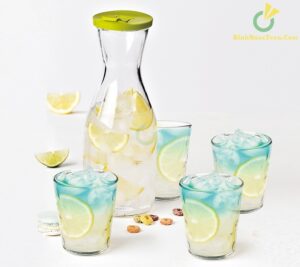 Bình Thuỷ Tinh Glasslock 1000ml IJ911 Hình Tròn In Logo 7
