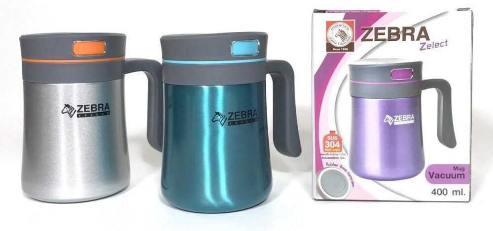 Ca Giữ Nhiệt ZEBRA - 112997 Có Quai 400ml 55
