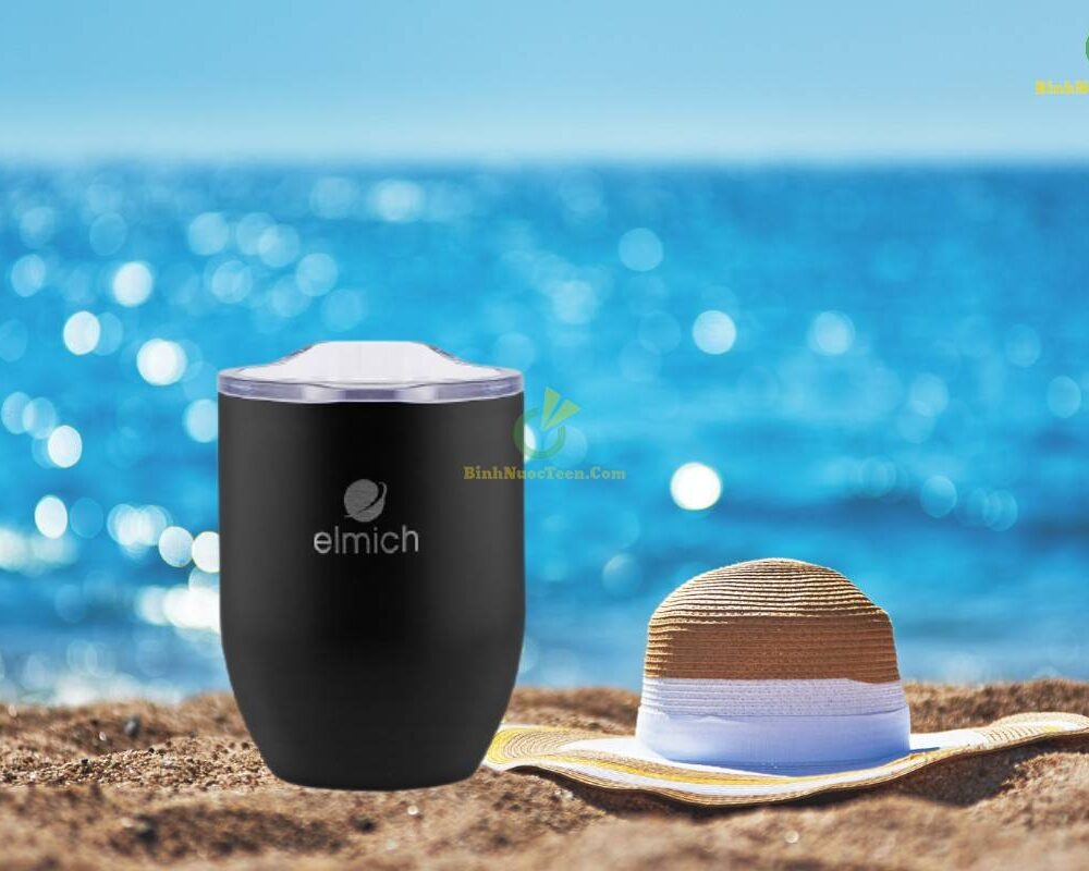 Cốc giữ nhiệt elmich inox 304 el3668 làm quà tặng
