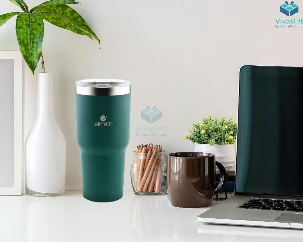 Ly giữ nhiệt Elmich inox 304 890ml EL3677 khắc tên theo yêu cầu