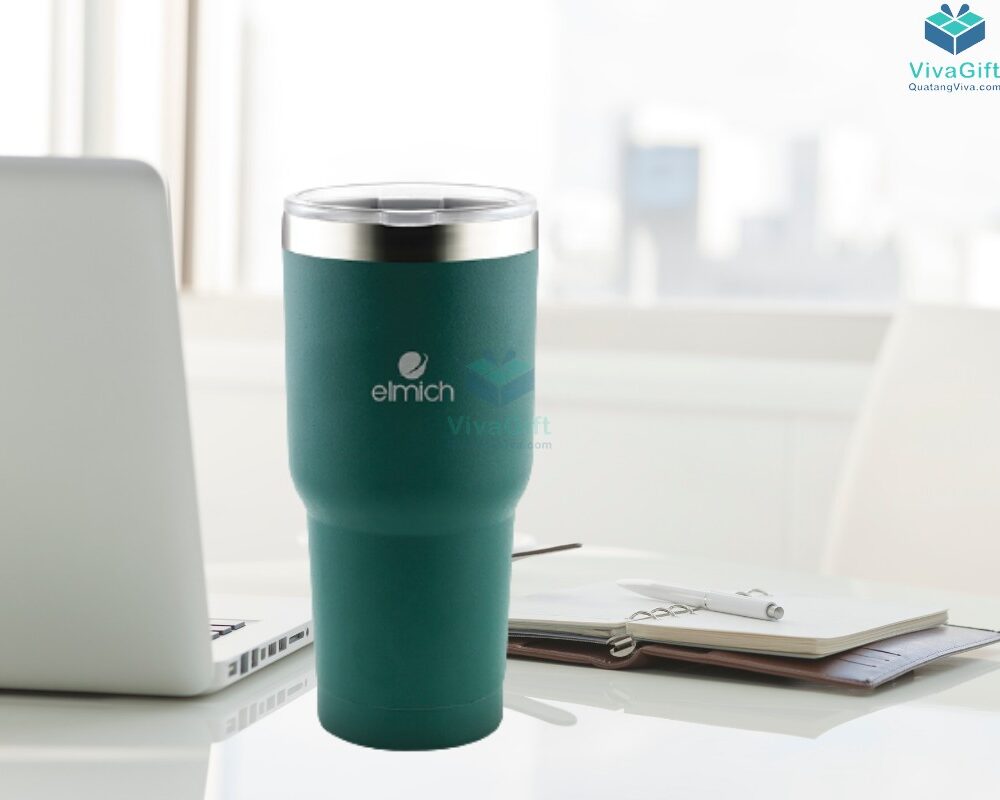 Cốc giữ nhiệt Elmich inox 304 890ml EL3677 có ống hút