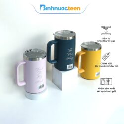 Cốc Giữ Nhiệt LocknLock Flat Table Mug 730ml – LHC4320