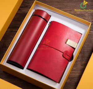 Hộp Âm Dương Đựng Set Bình Giữ Nhiệt Và Sổ Tay In Logo HAD08 8