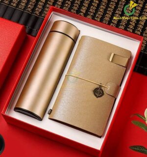 Hộp Âm Dương Đựng Set Bình Giữ Nhiệt Và Sổ Tay In Logo HAD08 9