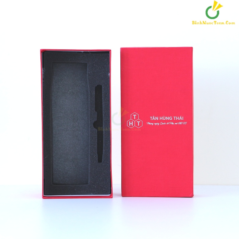 Hộp Âm Dương Đựng Set Bình Giữ Nhiệt Và Bút Ghi Chép In Logo HAD05 5