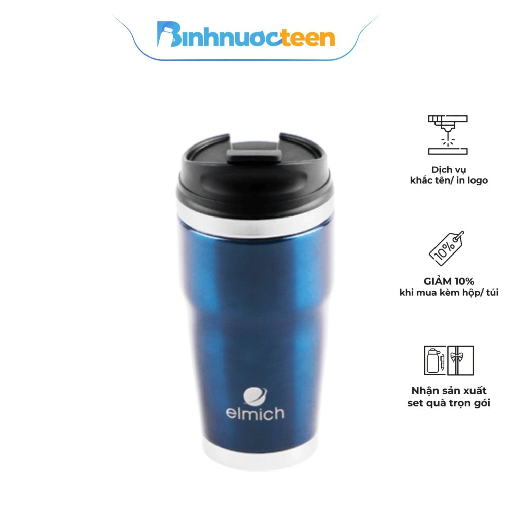 Ly Giữ Nhiệt Elmich 340ml EL-3684OL Inox 304
