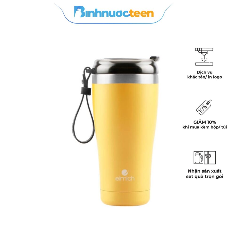 Ly Giữ Nhiệt Elmich Inox 304 EL-8010OL 500ml