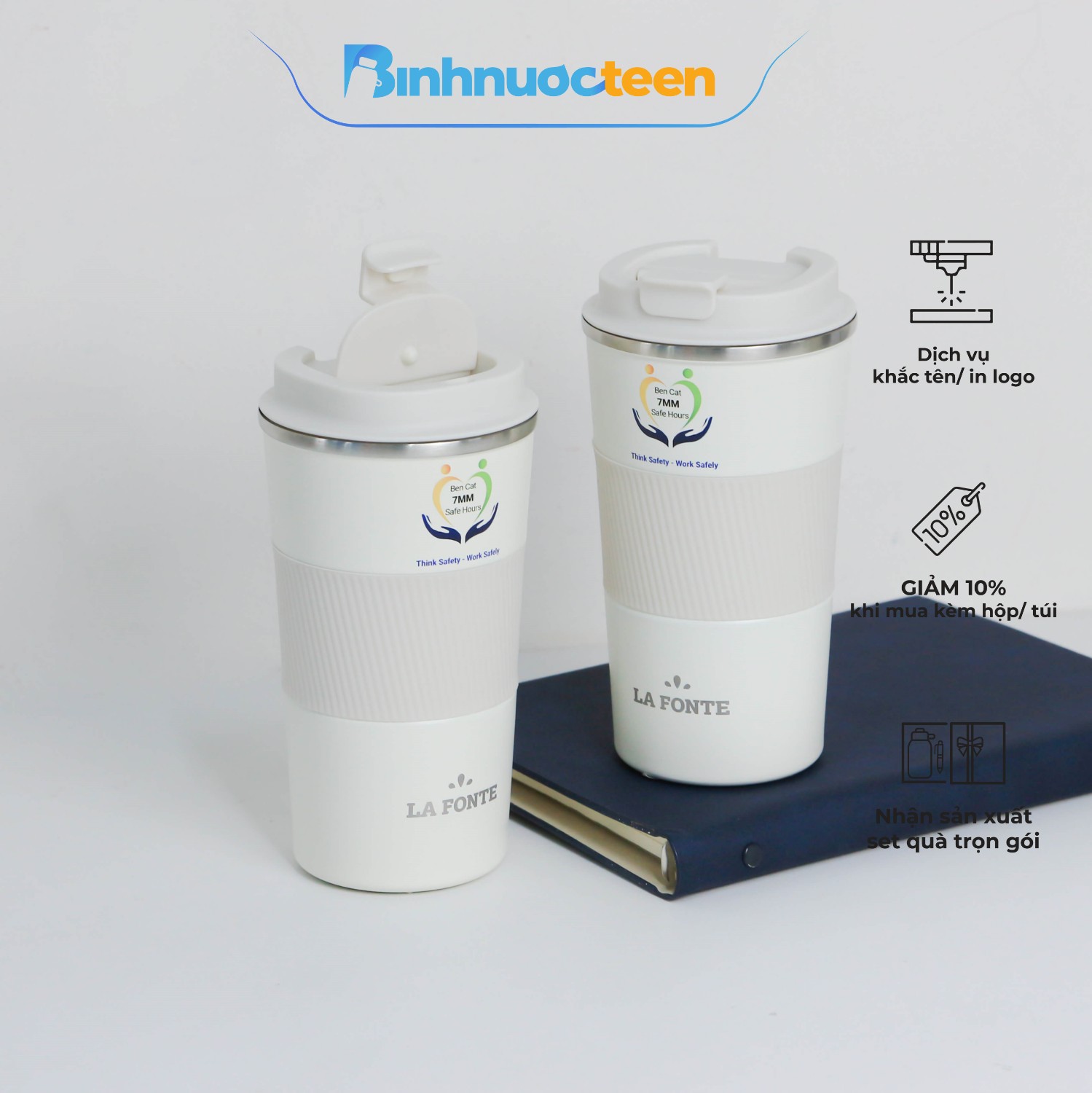 Ly Giữ Nhiệt La Fonte 510ml 003537 - Binhnuocteen.com