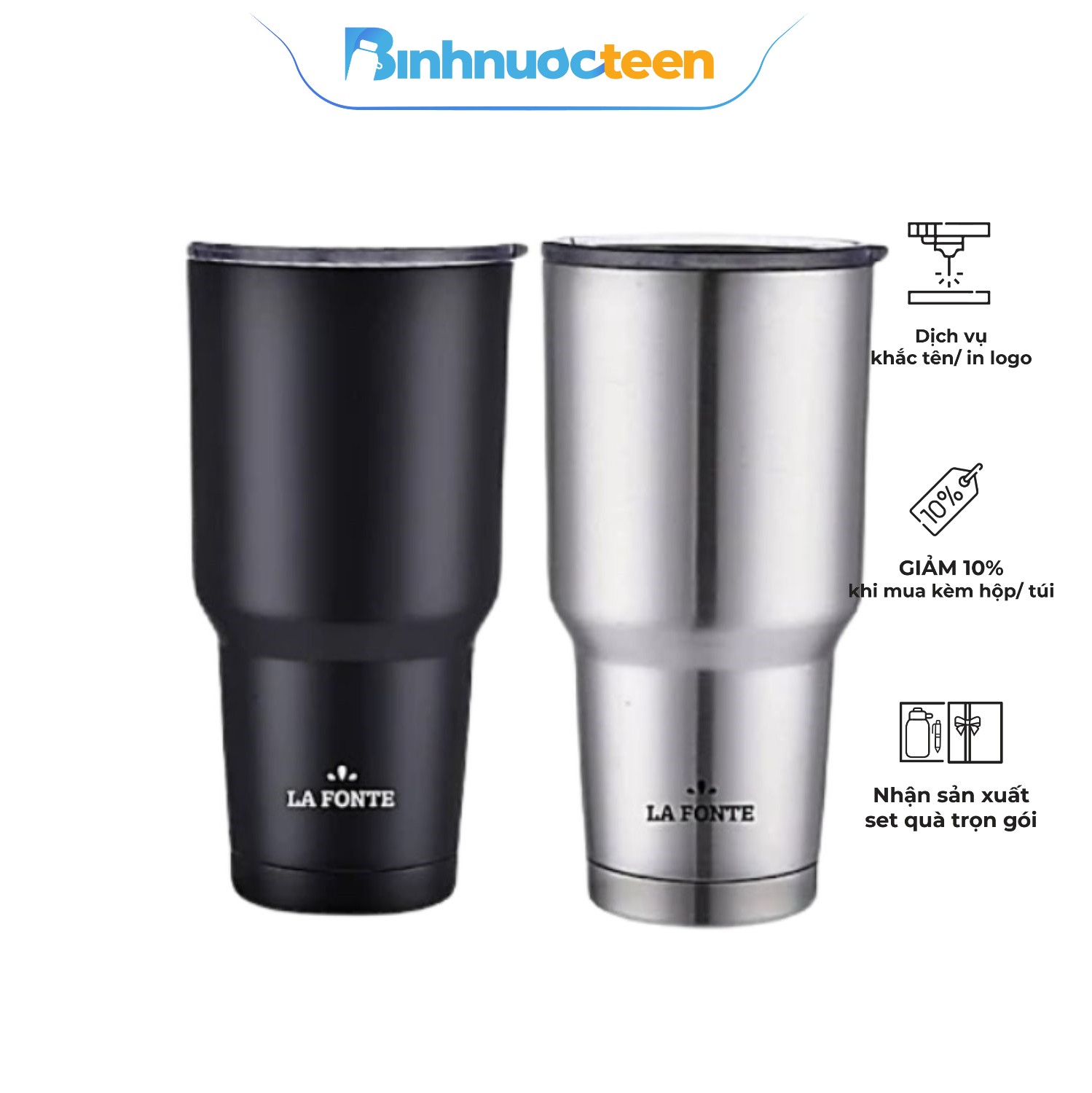 Ly Giữ Nhiệt LaFonte 900ml - 002318