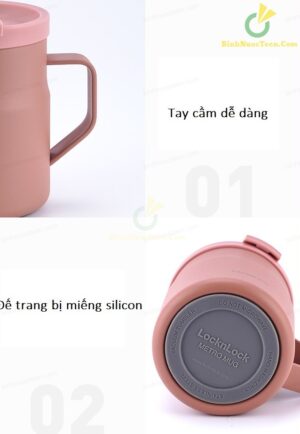 Ly Giữ Nhiệt Lock&Lock 370ml Metro Mug LHC4262 11