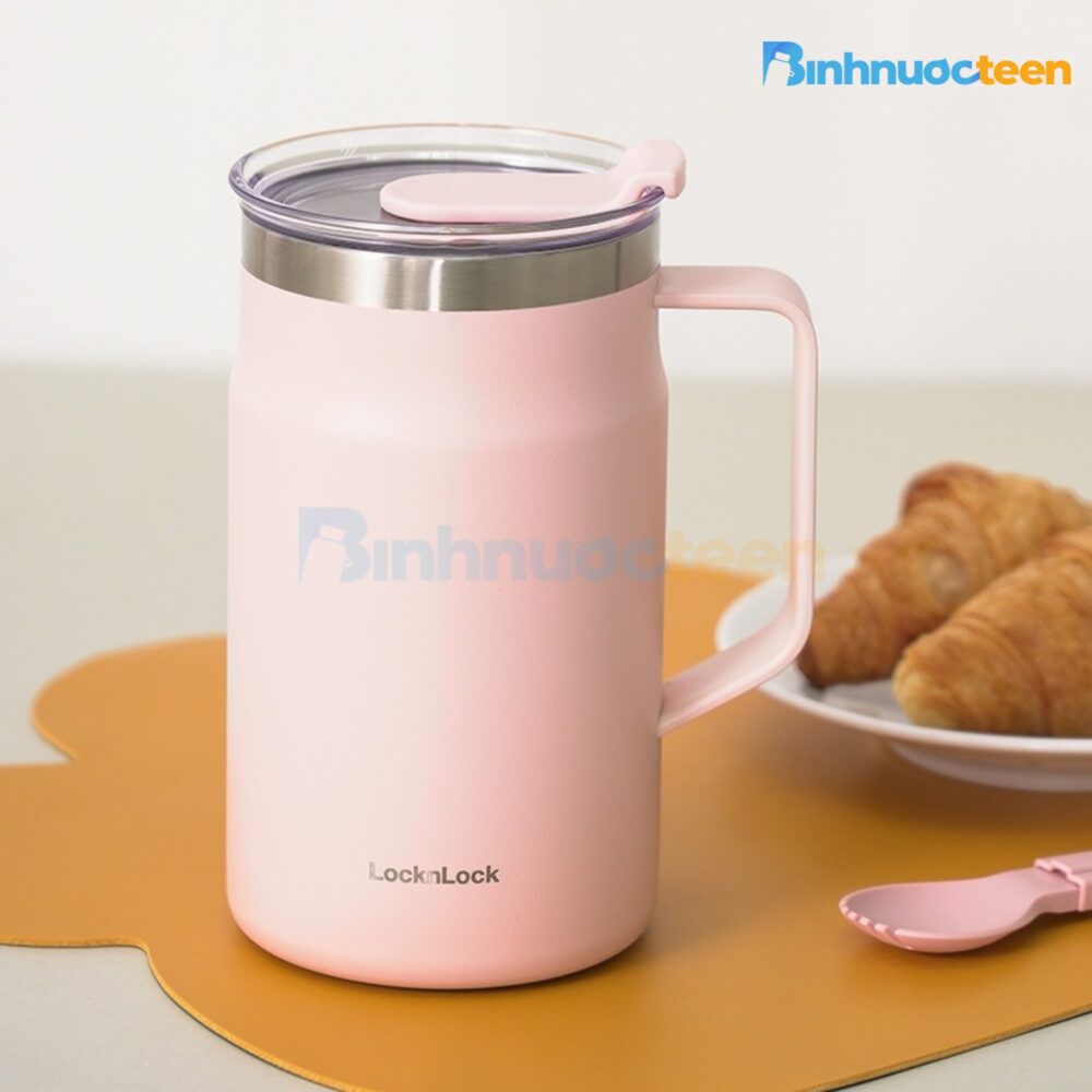 Ca Giữ Nhiệt LocknLock 600ml – LHC4282 Metro Table Mug-Binhnuocteen.com