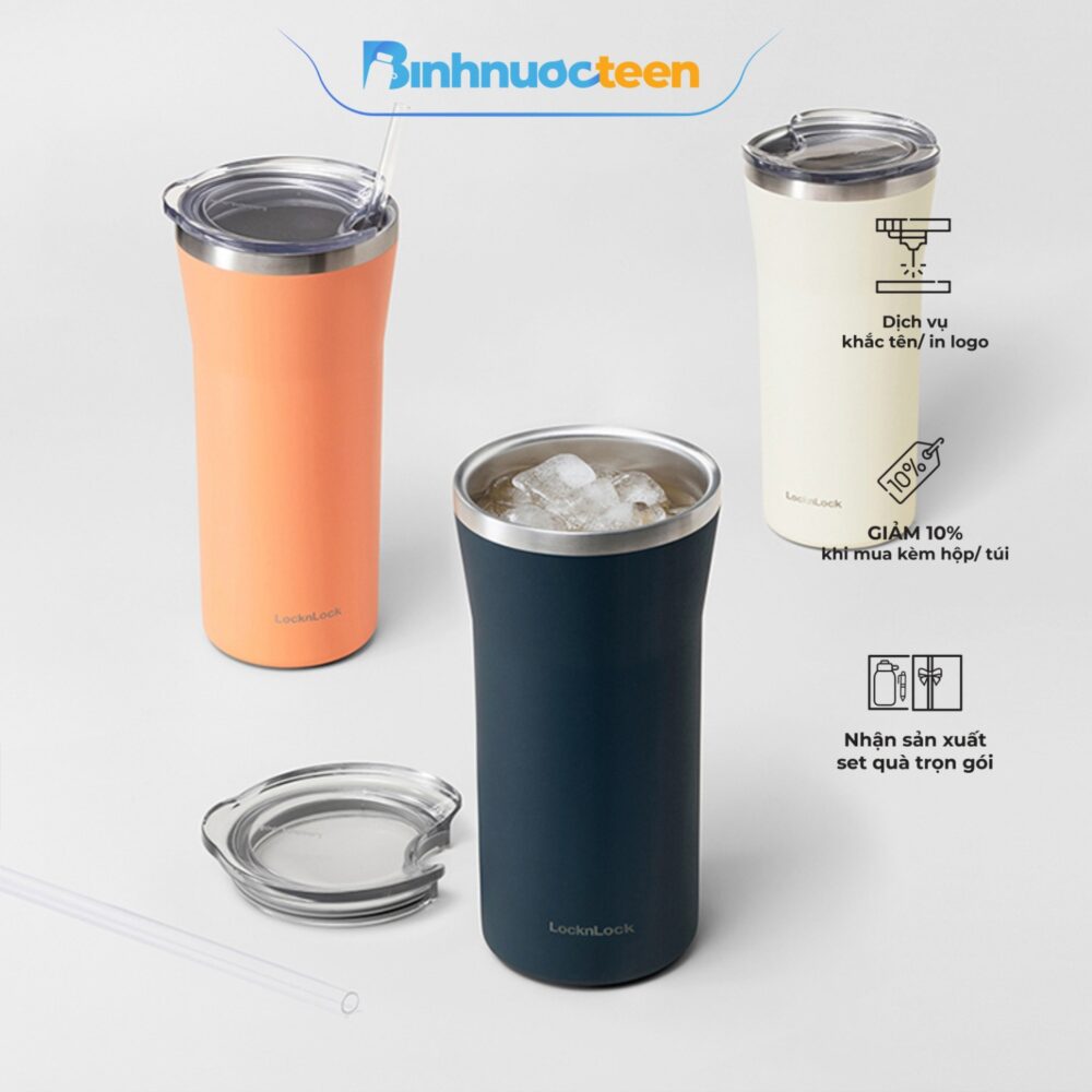 Ly Giữ Nhiệt Lock&Lock 870ml Daily Essential Tumbler LHC4325 - Binhnuocteen.com