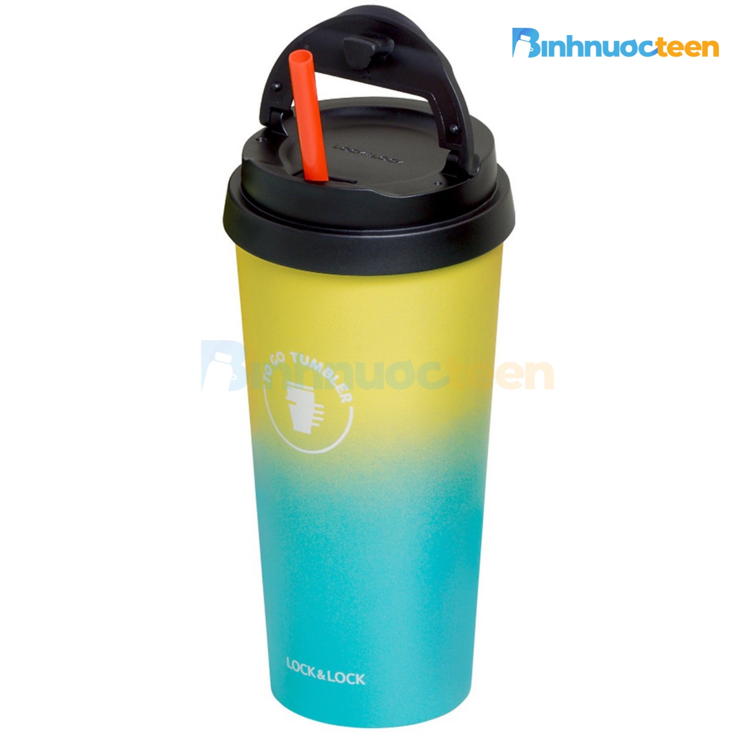 Ly Giữ Nhiệt LocknLock Clip Tumbler LHC4151 (540ml) Two-Tone mẫu mới - Binhnuocteen.com