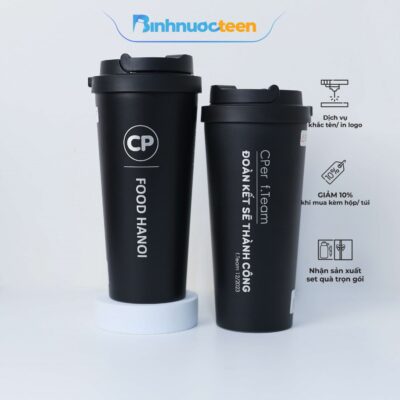 Ly Giữ Nhiệt LocknLock 550ml Energetic One Touch Tumbler LHC3249
