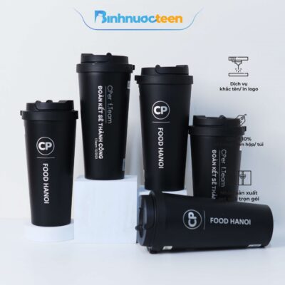 Ly Giữ Nhiệt LocknLock 550ml Energetic One Touch Tumbler LHC3249