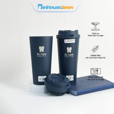 Ly Giữ Nhiệt LocknLock 550ml Energetic One Touch Tumbler LHC3249