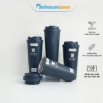 Ly Giữ Nhiệt LocknLock 550ml Energetic One Touch Tumbler LHC3249