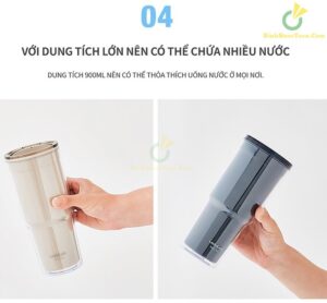 Ly Nhựa 2 Lớp LocknLock 900ml HAP502 7