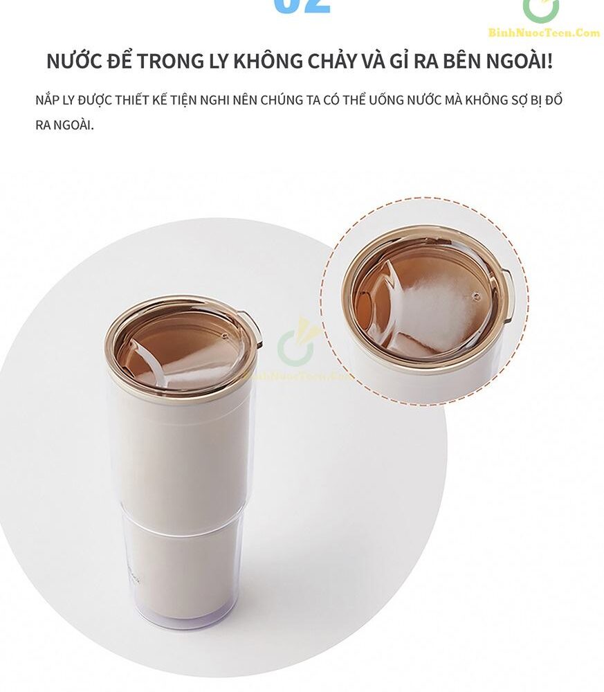 Ly Nhựa 2 Lớp LocknLock 900ml HAP502 1