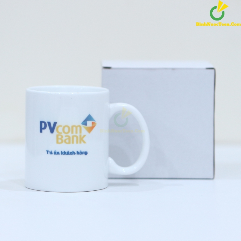 Ly Sứ Minh Long Jasmine Trắng 0.36L 153613000 In Logo