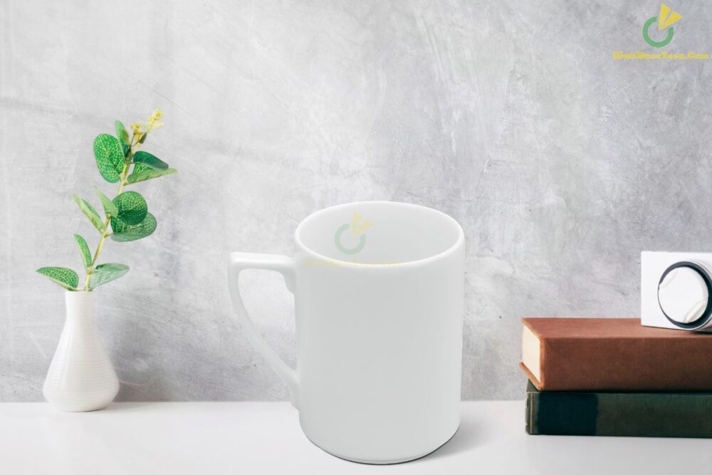 Ly Sứ Minh Long Quai Số 7 Jasmine Trắng - 0.33L 10