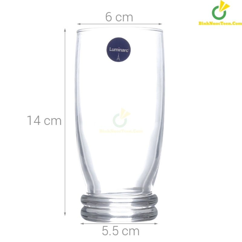 Ly Thuỷ Tinh Cao Luminarc Cortina 330ml