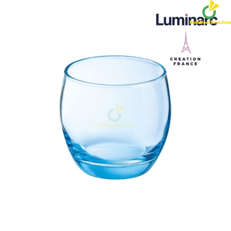 Ly Thủy Tinh Luminarc Salto Ice Blue J1584 - (320ml) In Logo