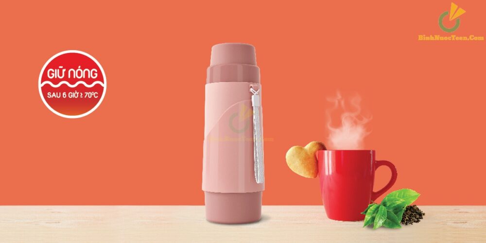 Bình giữ nhiệt Rạng Đông 04528 N2 in logo 5