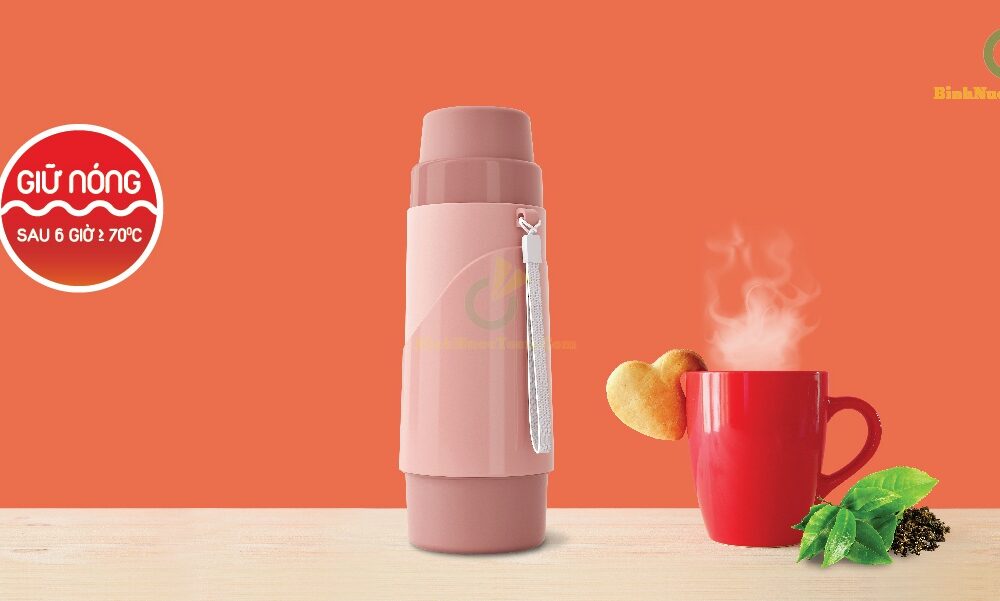 Bình giữ nhiệt Rạng Đông 04528 N2 in logo 5