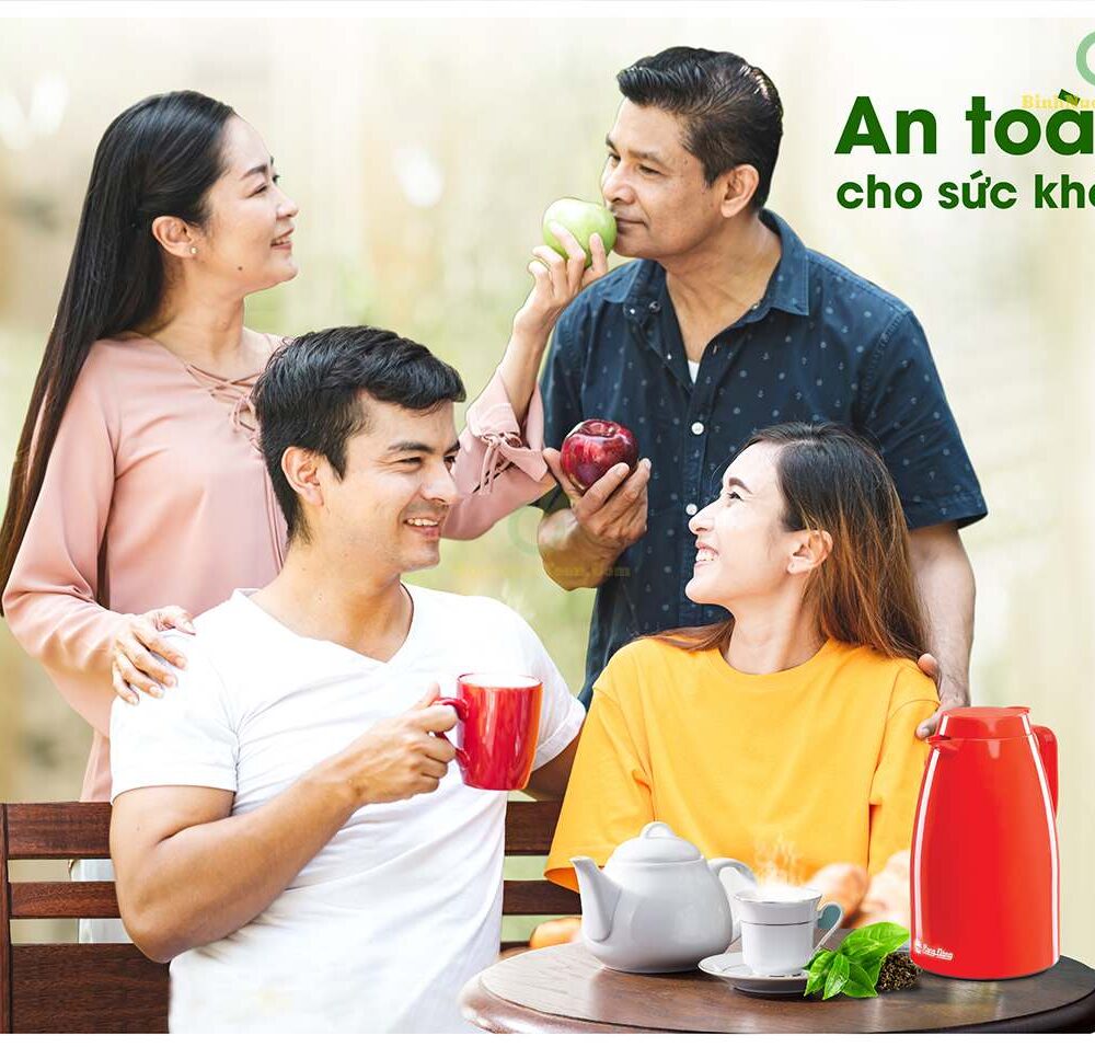 Phích pha trà rạng đông 1542 1,5l 4
