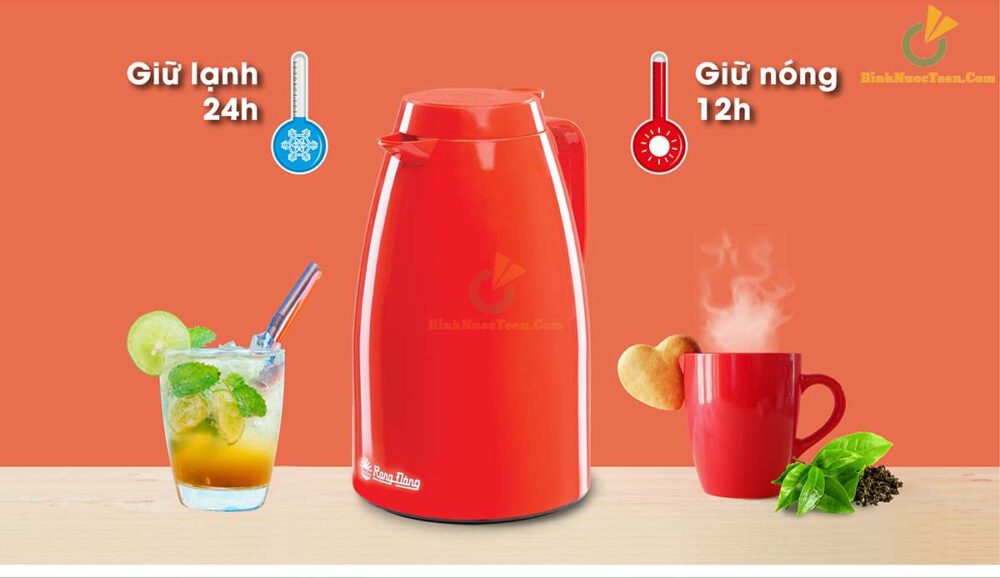 Phích pha trà rạng đông 1542 1,5l 5