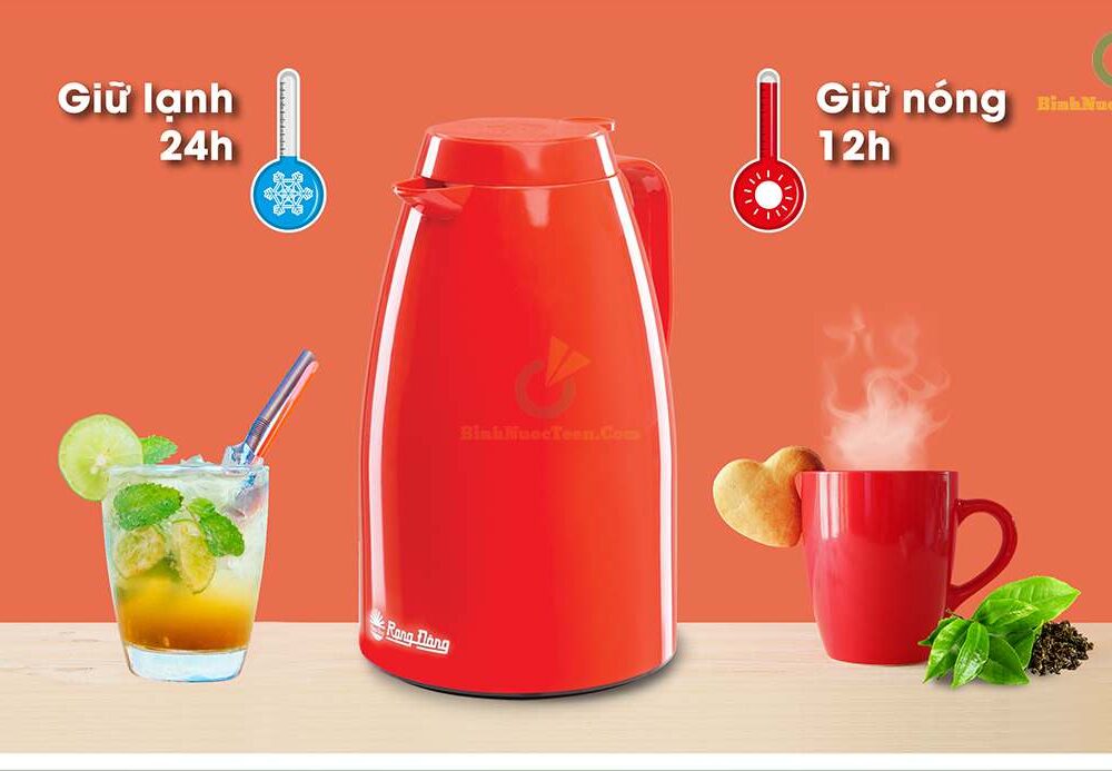 Phích pha trà rạng đông 1542 1,5l 5