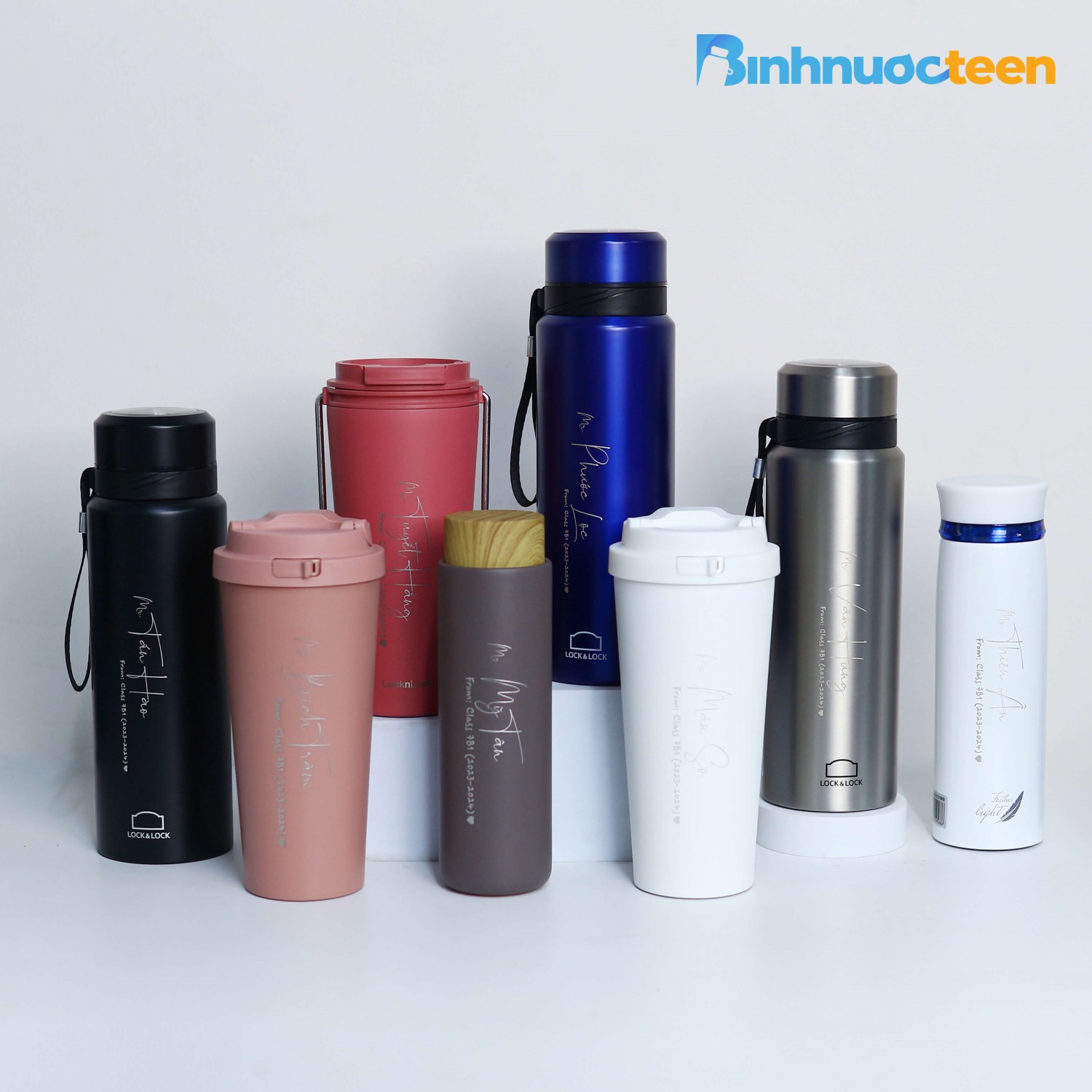#1 Bình giữ nhiệt khắc tên, khắc logo theo yêu cầu, giá rẻ